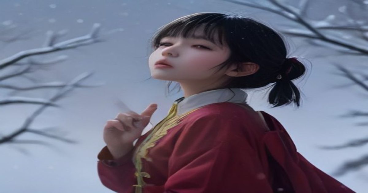 高原稞麦田间金黄麦穗在晨曦中摇曳，远处雪山云雾缭绕，画面温暖质朴，充满高原农耕文化气息